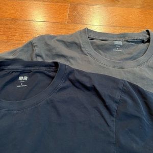 TWO Uniqlo Men’s M T-Shirts